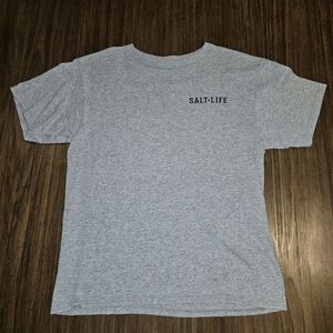 Salt Life Gray Short Sleeve Tee YL
